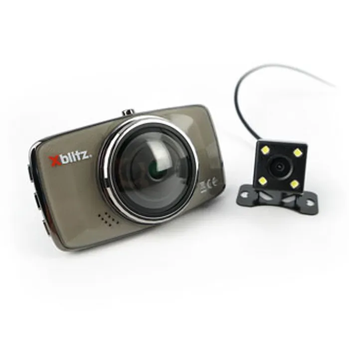Hauptproduktbild Xblitz Digitální kamera do auta DUAL CORE, Full HD, USB port, HDMI, hnědá
