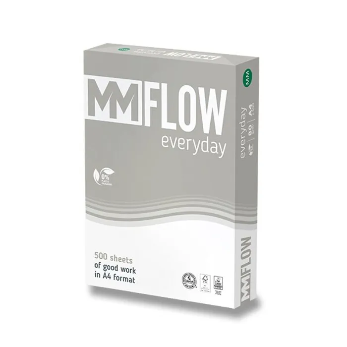Hauptproduktbild Xerografický papír MM Flow Everyday A4, 80 g, 5 x 500 listů