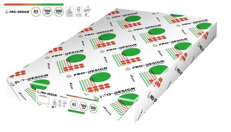 Hauptproduktbild Xerografický papír, pro digitální tisk, A3, 100g, PRO-DESIGN