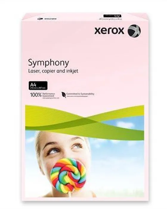 Hauptproduktbild Xerografický papír "Symphony", růžová, A4, 80g, XEROX