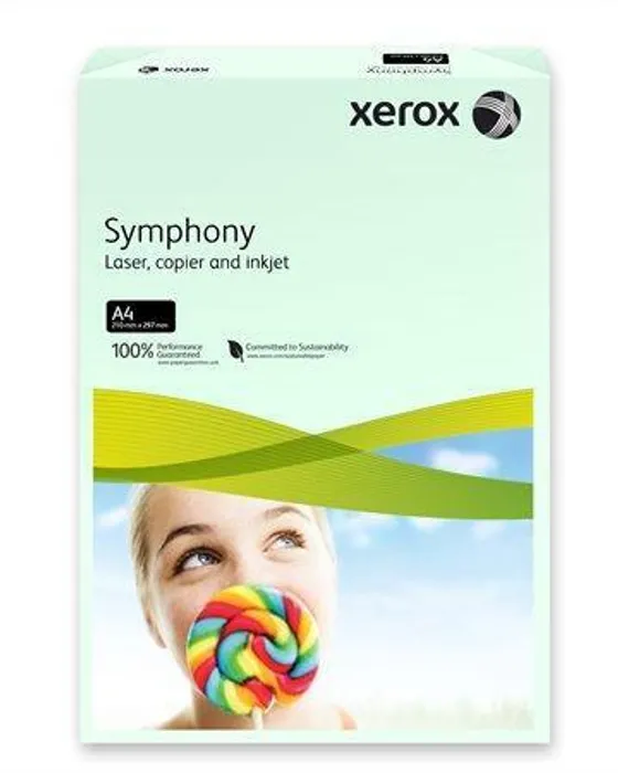 Hauptproduktbild Xerografický papír "Symphony", světle zelená, A4, 160g, XEROX