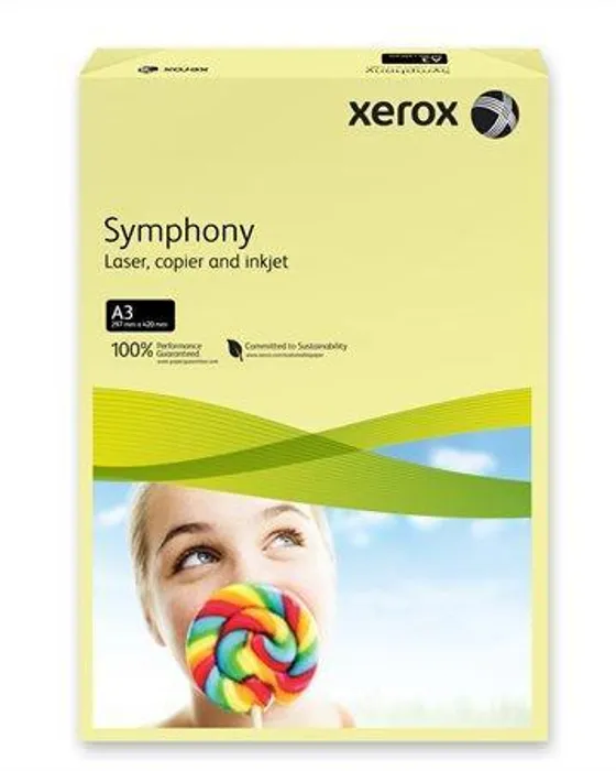 Hauptproduktbild Xerografický papír "Symphony", světle žlutá, A3, 80g, XEROX