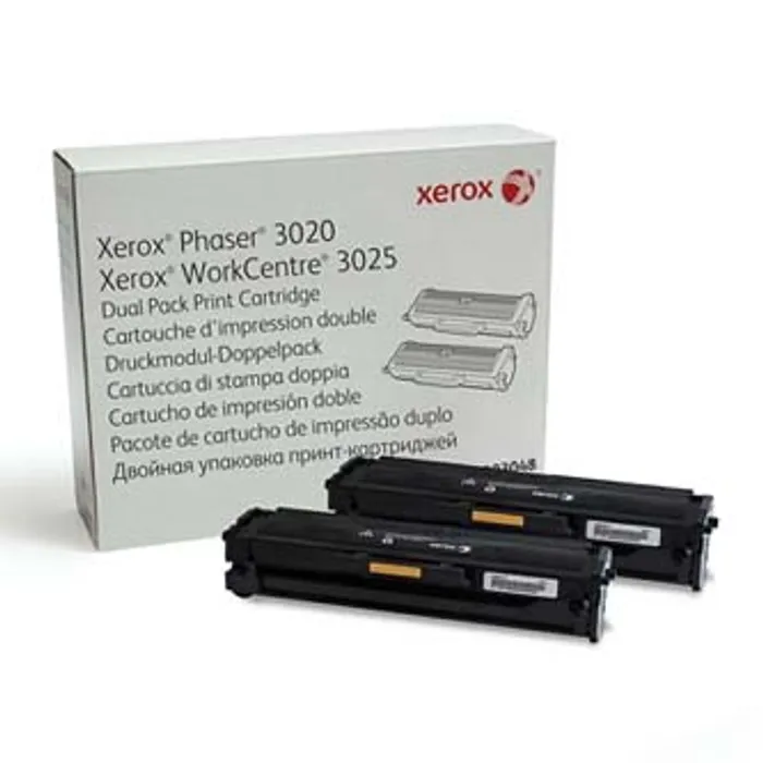 Hauptproduktbild Xerox originální toner 106R03048, black, Xerox 3020B, dual pack, O