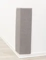 XXL-Sisal-Kratzbaum für Ecke/Wand, 38 x 75 cm, grau