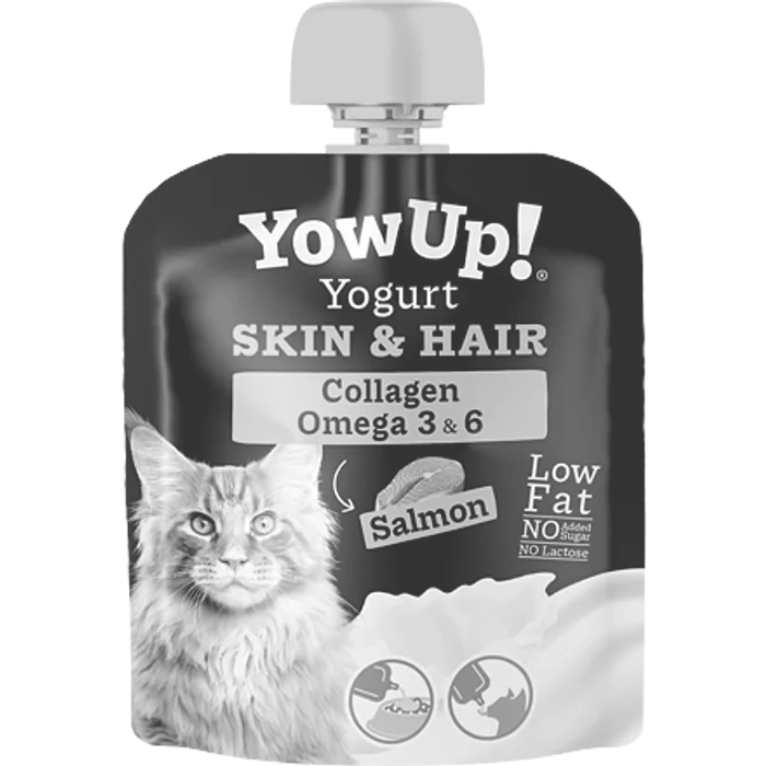 Hauptproduktbild YOWUP! jogurtová kapsička SKIN & HAIR pro kočky, 85 g