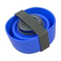 YZSY Bluetooth-Lautsprecher SALI, 3W, blau, Lautstärkeregler, klappbar, wasserdicht