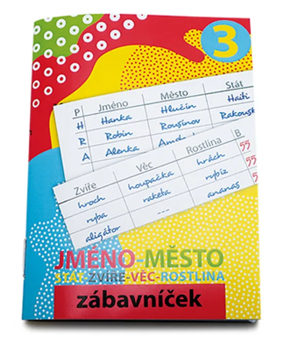 Hauptproduktbild Zábavníček - Jméno-město