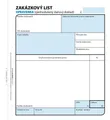Weiteres Produktbild Zakázkový list A5, opravenka, 100 listů 1048