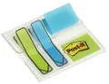 Etiketten, grün und blau, 3x16 Blätter, 25x43 mm und 12x43 mm, 3M POSTIT