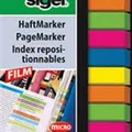 Weiteres Produktbild Lesezeichen, 10x40 Karten, 6x50 mm SIGEL Micro, Farbmix