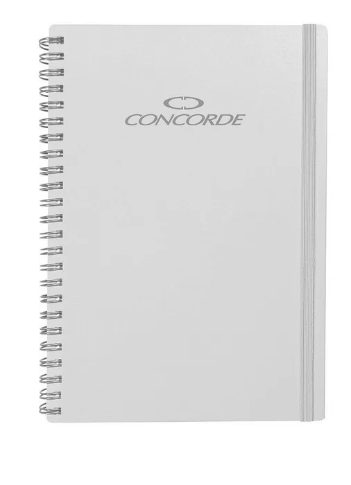 Hauptproduktbild Zápisník CONCORDE Spiral A5 linka 9mm,80l, růžová