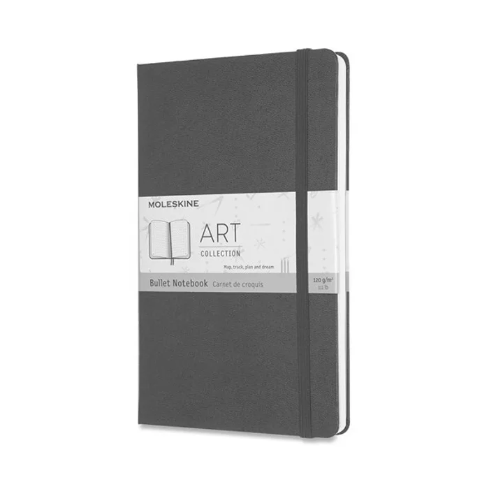 Hauptproduktbild Zápisník Moleskine Art Bullet - tvrdé desky L, tečkovaný, černý