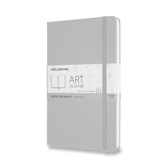 Hauptproduktbild Zápisník Moleskine Art Bullet - tvrdé desky L, tečkovaný, světle růžový