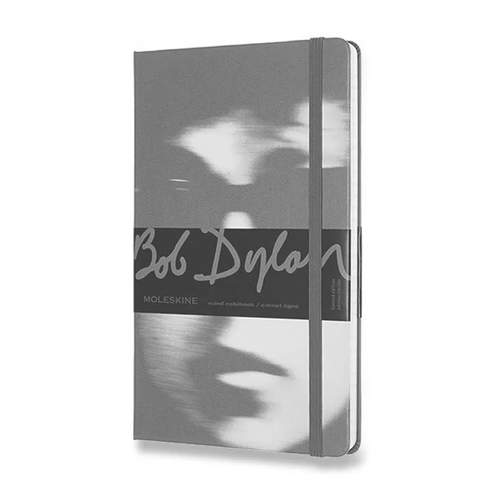 Hauptproduktbild Zápisník Moleskine Bob Dylan - tvrdé desky L, linkovaný, zelený