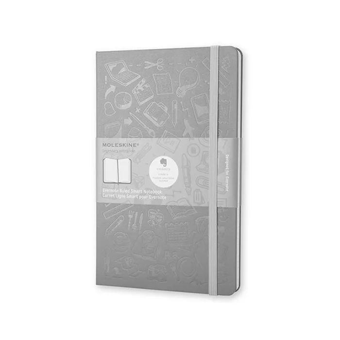Hauptproduktbild Zápisník Moleskine Evernote - tvrdé desky L, linkovaný, šedý
