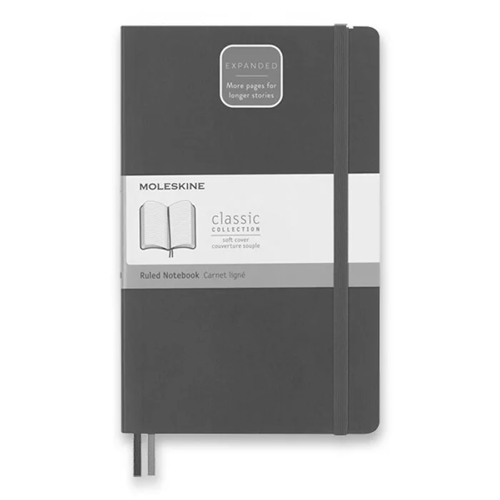 Hauptproduktbild Zápisník Moleskine Expanded - měkké desky modrý