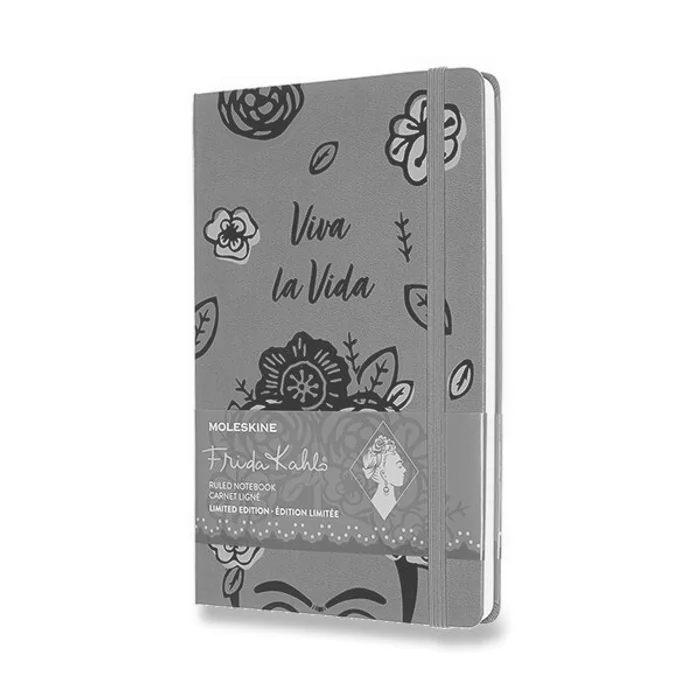 Hauptproduktbild Zápisník Moleskine Frida Kahlo - tvrdé desky L, linkovaný, zelený