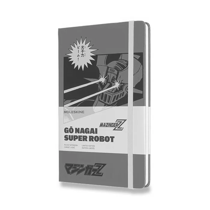 Hauptproduktbild Zápisník Moleskine Go Nagai - tvrdé desky L, linkovaný, modrý