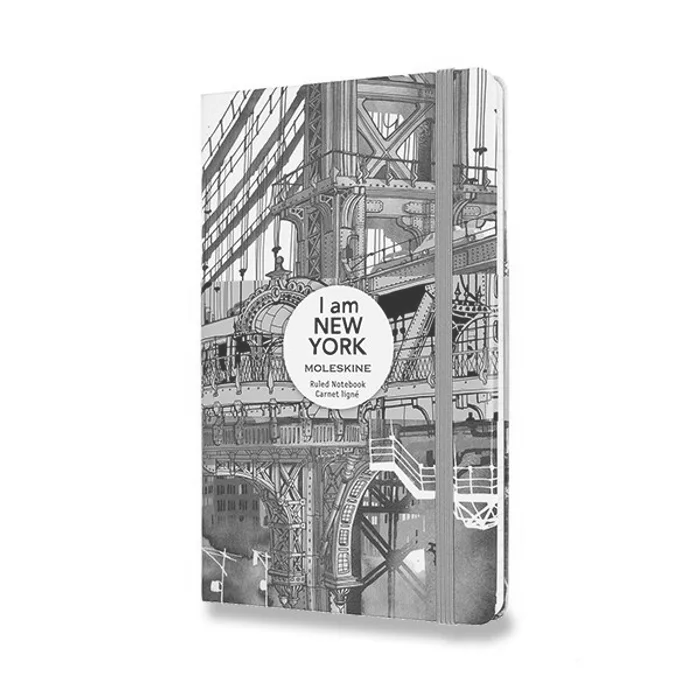 Hauptproduktbild Zápisník Moleskine I am New York tvrdé desky L, linkovaný
