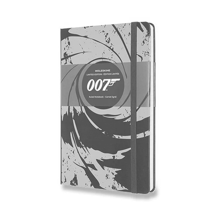Hauptproduktbild Zápisník Moleskine James Bond - tvrdé desky L, linkovaný, modrý