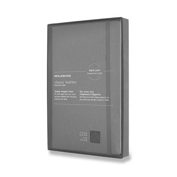 Hauptproduktbild Zápisník Moleskine kožený - měkké desky L, linkovaný, červený