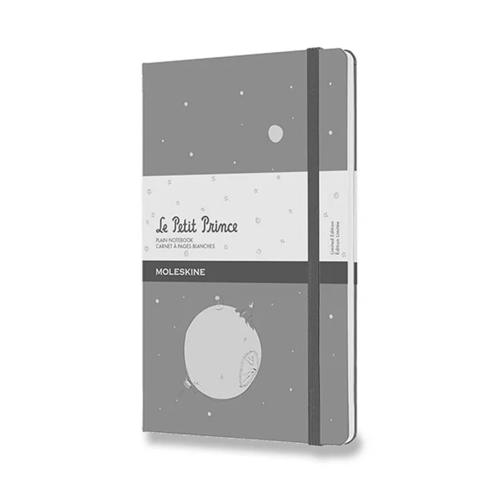 Hauptproduktbild Zápisník Moleskine Le Petit Prince - tvrdé desky L, čistý, šedý
