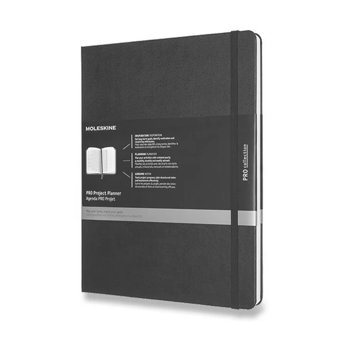 Hauptproduktbild Zápisník Moleskine PRO Project Planner XL, černý