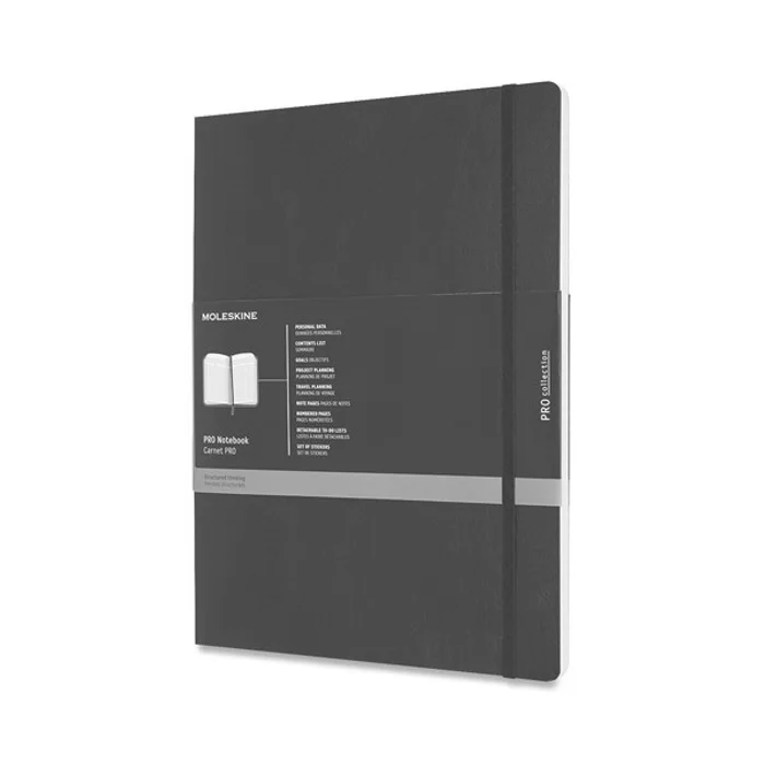 Hauptproduktbild Zápisník Moleskine Professional - měkké desky černý