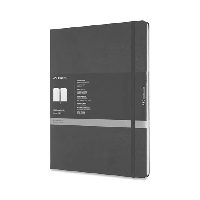Hauptproduktbild Zápisník Moleskine Professional - tvrdé desky černý