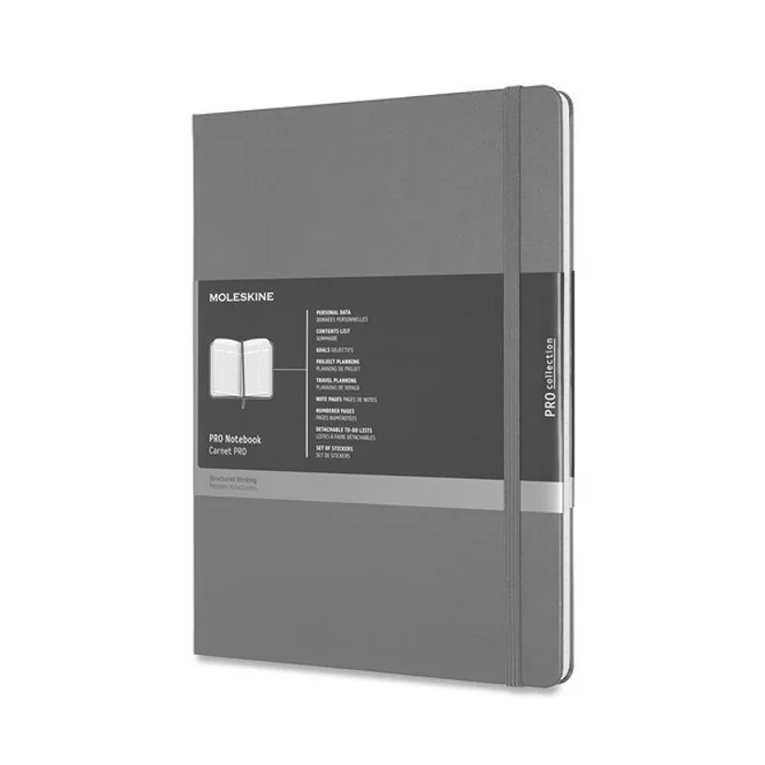 Hauptproduktbild Zápisník Moleskine Professional - tvrdé desky XL, výběr barev tm. zelený