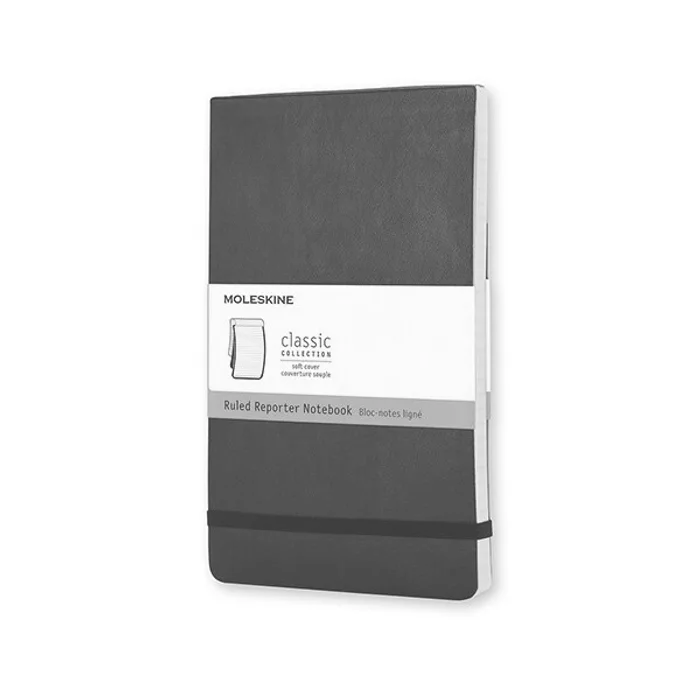 Hauptproduktbild Zápisník Moleskine Reporter - měkké desky S, linkovaný, černý