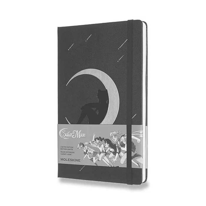Hauptproduktbild Zápisník Moleskine Sailor Moon - tvrdé desky L, linkovaný, modrý