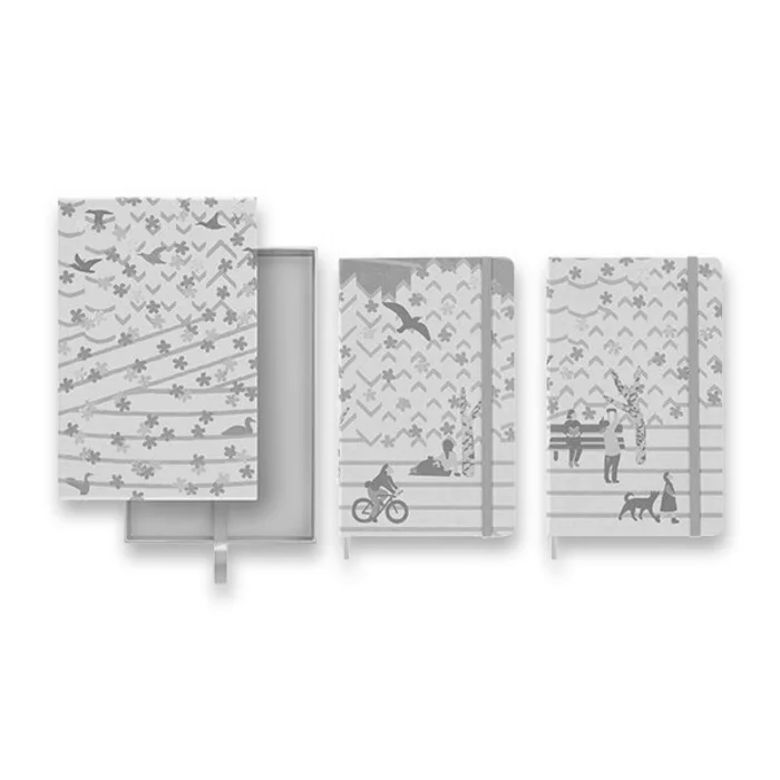 Hauptproduktbild Zápisník Moleskine Sakura 2022 - set 2 ks L, linkovaný + čistý