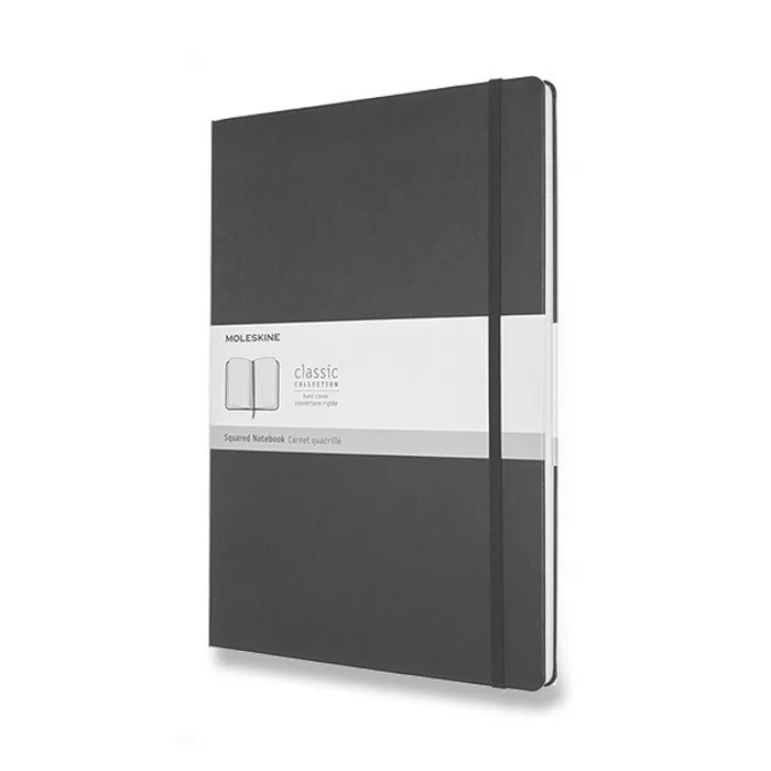 Hauptproduktbild Zápisník Moleskine - tvrdé desky A4, čtverečkovaný, černý