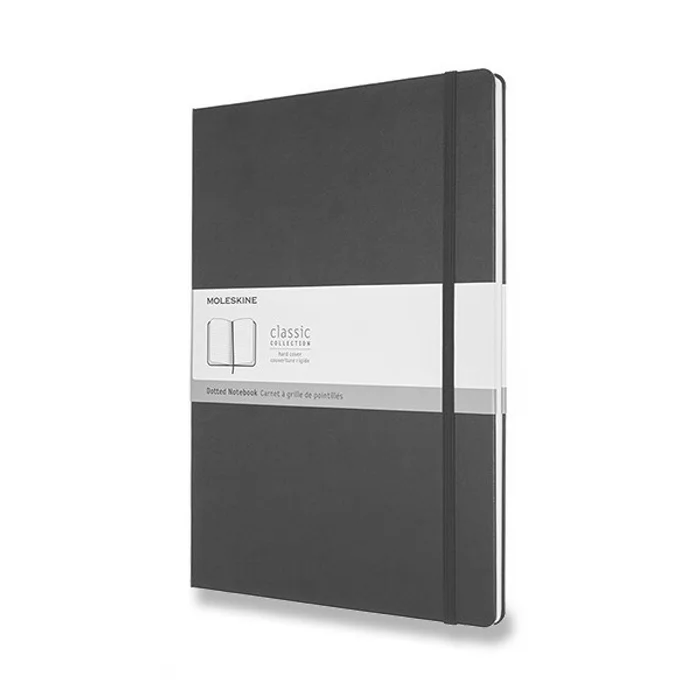 Hauptproduktbild Zápisník Moleskine - tvrdé desky A4, tečkovaný, černý