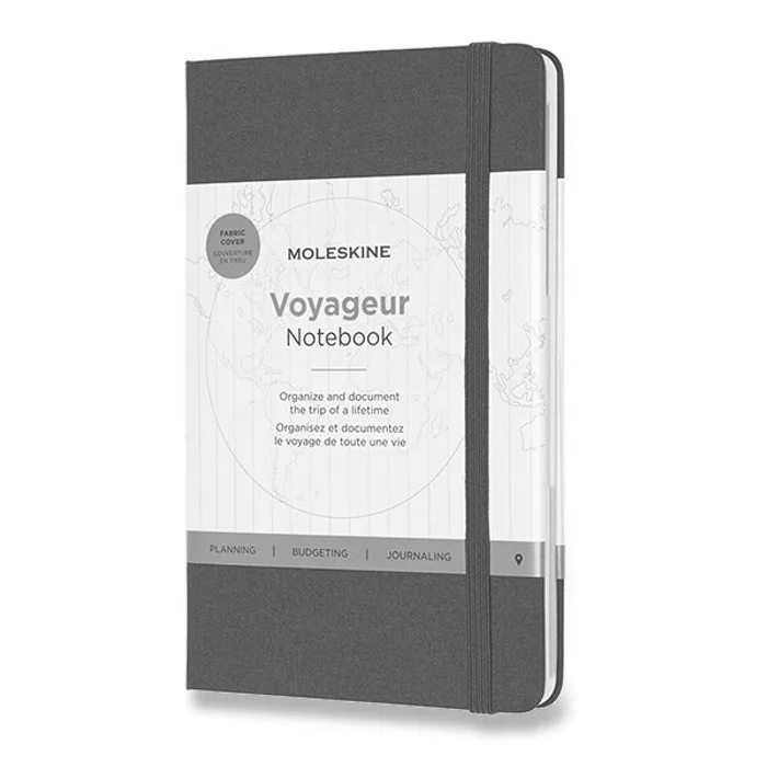 Hauptproduktbild Zápisník Moleskine Voyageur - tvrdé desky tmavě hnědý