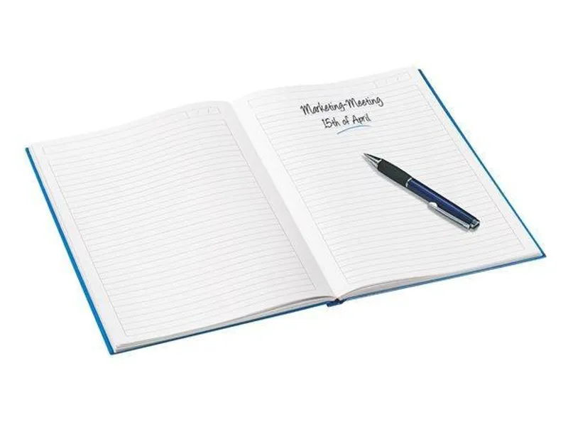 Hauptproduktbild Zápisník "Wow", modrá, linkovaný, A4, 80 listů, lesklá, LEITZ