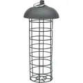 Behälter für 4 Talgkugeln mit Dach, 10 x 21 cm, lackiertes Metall