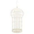 Weiteres Produktbild Behälter für 6 Talgkugeln, mit Schutzgitter, ca. 17 × 30 cm, lackiertes Metall, creme – D