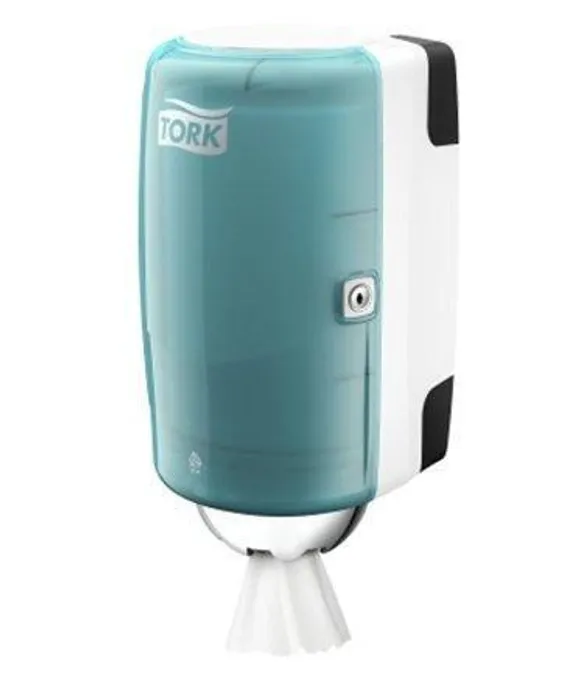 Hauptproduktbild Zásobník na papírové ručníky v mini roli TORK 658000 tyrkys M1 [1 ks]