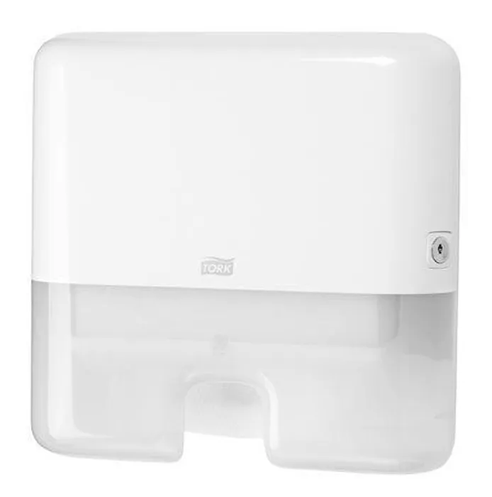 Hauptproduktbild Zásobník na papírové skládané ručníky TORK 552100 Xpress Box Mini bílý H2 [1 ks]