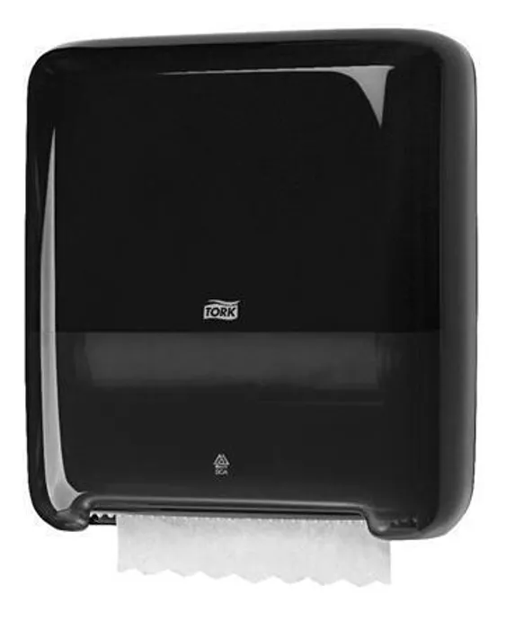 Hauptproduktbild Zásobník na ručníky v roli Matic-Box TORK 551008 černý H1 [1 ks]