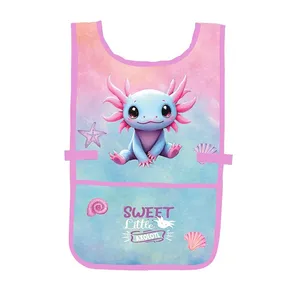 Axolotl-Poncho-Schürze