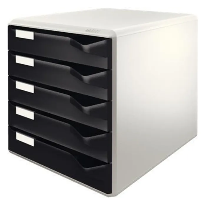 Hauptproduktbild Zásuvkový box Leitz 5 zásuvek, Černá