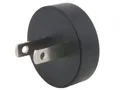 Weiteres Produktbild Buchsenstecker Typ A (US) für USB-C Ladegeräte, schwarz
