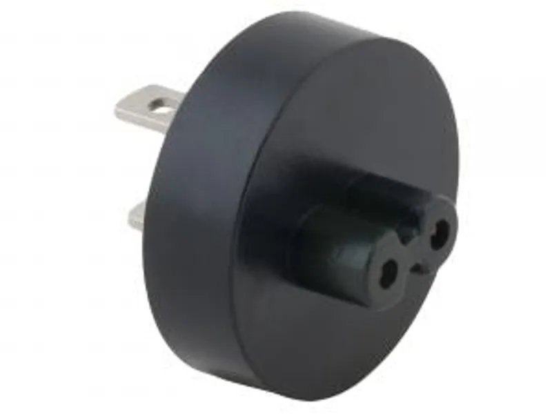 Hauptproduktbild Zásuvkový konektor Typ A (US) pro USB-C nabíječky, černá