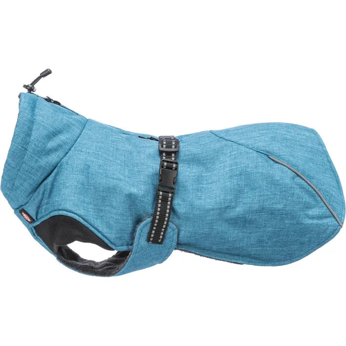 Hauptproduktbild Zateplený zimní kabátek RIOM, modrá S:40cm, hruď:44-60cm, krk: do 42cm