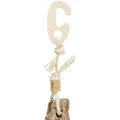 Weiteres Produktbild Hängendes Naturspielzeug für Papageien, Mahagoni/Muschel, 26 cm
