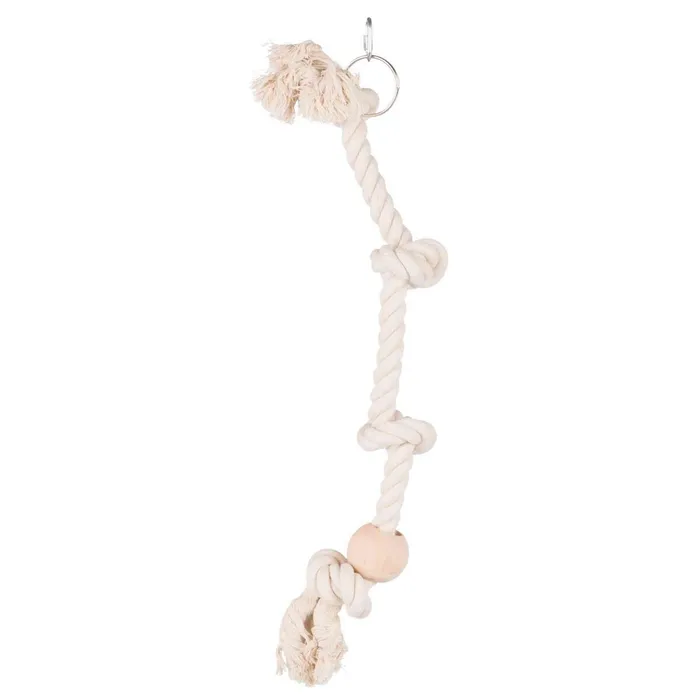Hauptproduktbild Závěsné bavlněné lano se 3 uzly 60cm/23mm