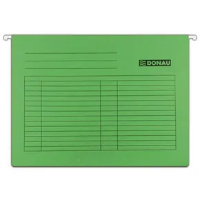 Hängeplatten, grün, Pappe, A4, DONAU [25 Stück]